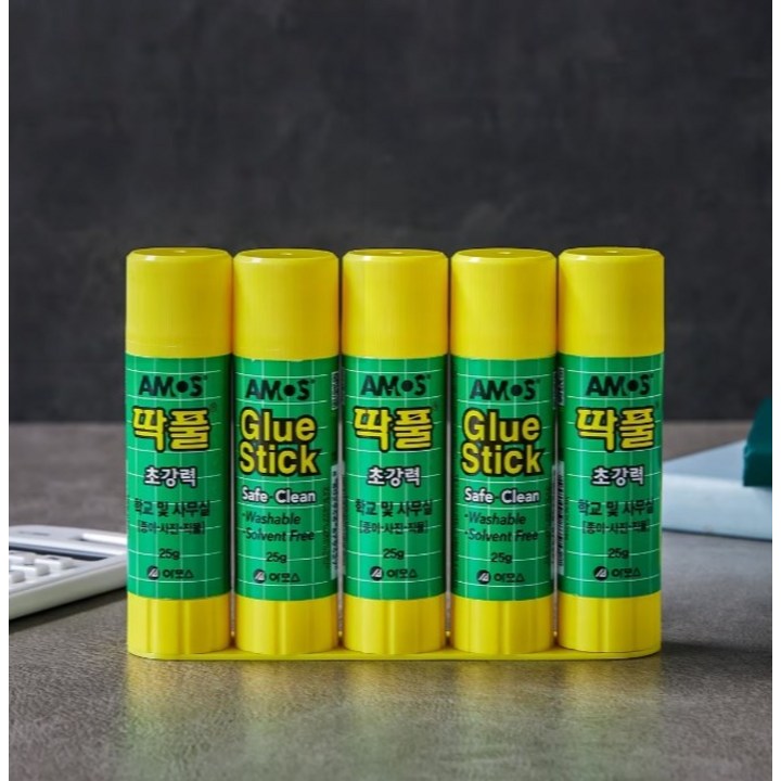 아모스 초강력 딱풀 사용 후 마감 모습