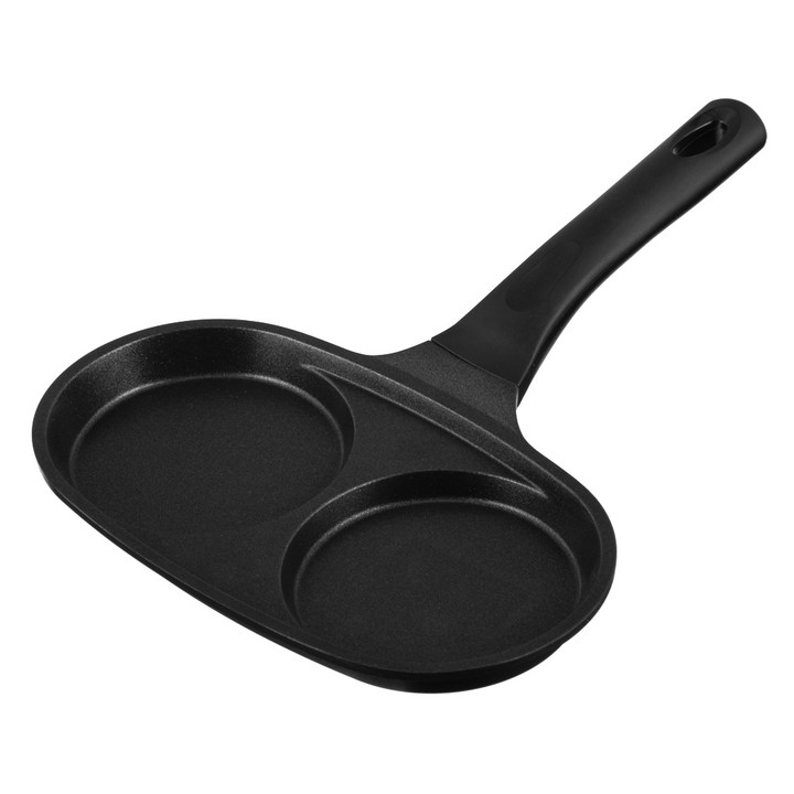 코멧 키친 3중코팅 에그팬 정면 실사용 이미지
