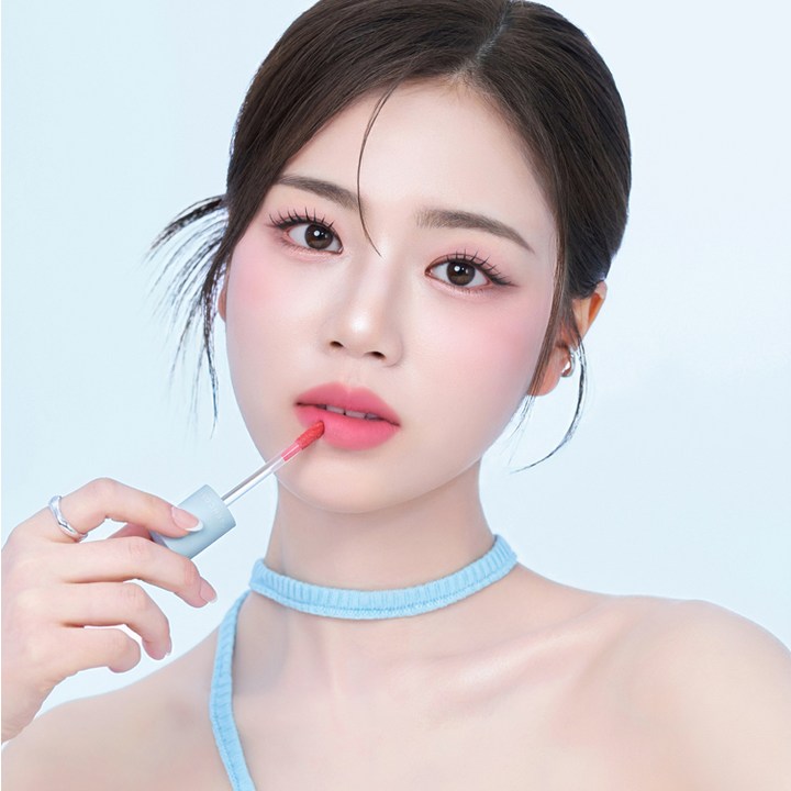 포렌코즈 벨벳 틴트 02 갈라 마무리 실사용 이미지