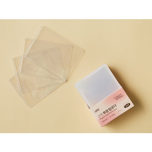코멧 탑로더 25p 박스 패키지 실사용 모습