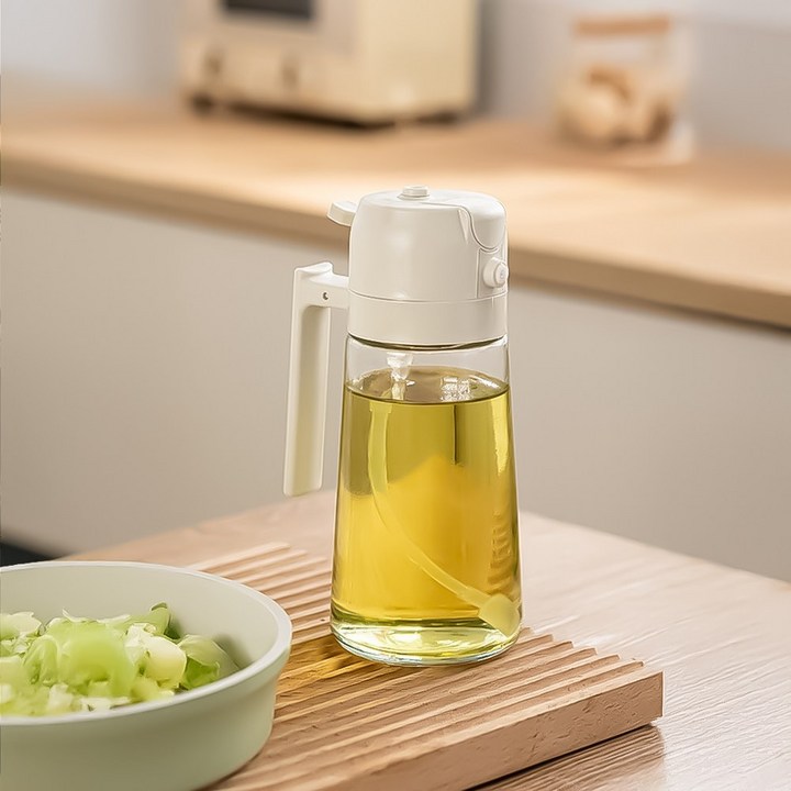 존글로벌 투웨이 오일 스프레이 470ml 유리병 실사용 이미지