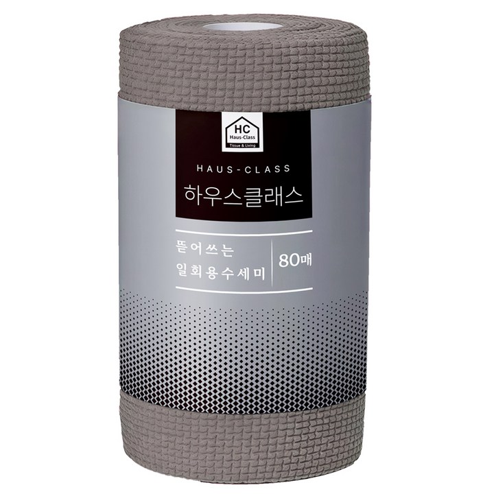 하우스클래스 자연주의 일회용 수세미 그레이 메인 컷