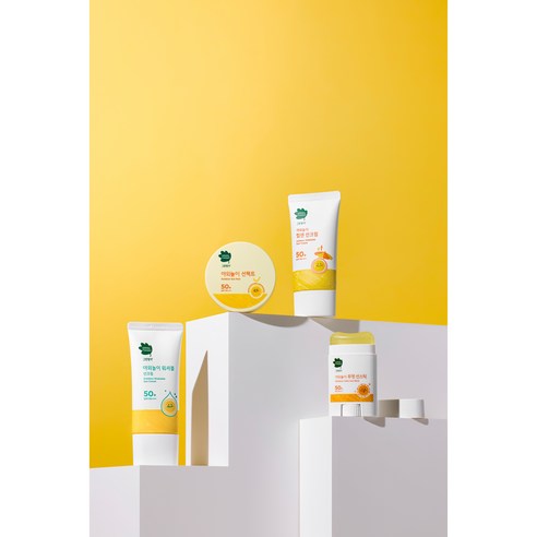 그린핑거 야외놀이 힘센 유아 선크림 SPF50+ 70ml 마무리 컷