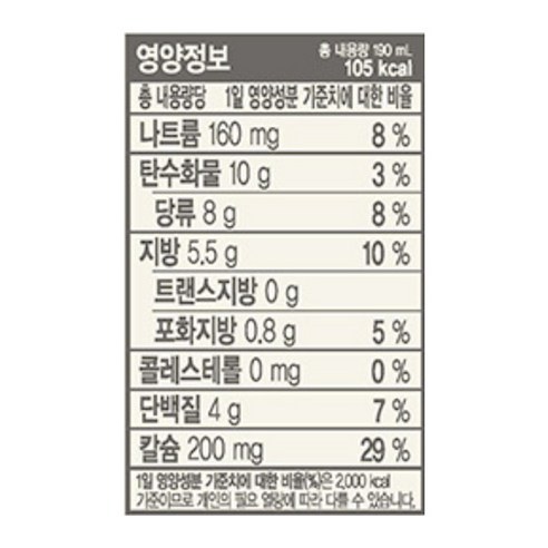 유리컵에 따라 본 두유 색감
