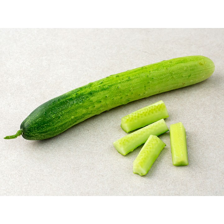 국내산 백오이 썬 단면