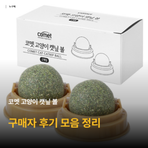 고양이 캣닢 볼 리뷰 — 코멧 2개입 가성비부터 구매자 후기 데이터까지 종합 정리 2026