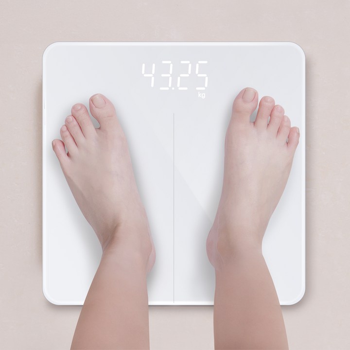 홈플래닛 가정용 체중계 LED 화면 표시